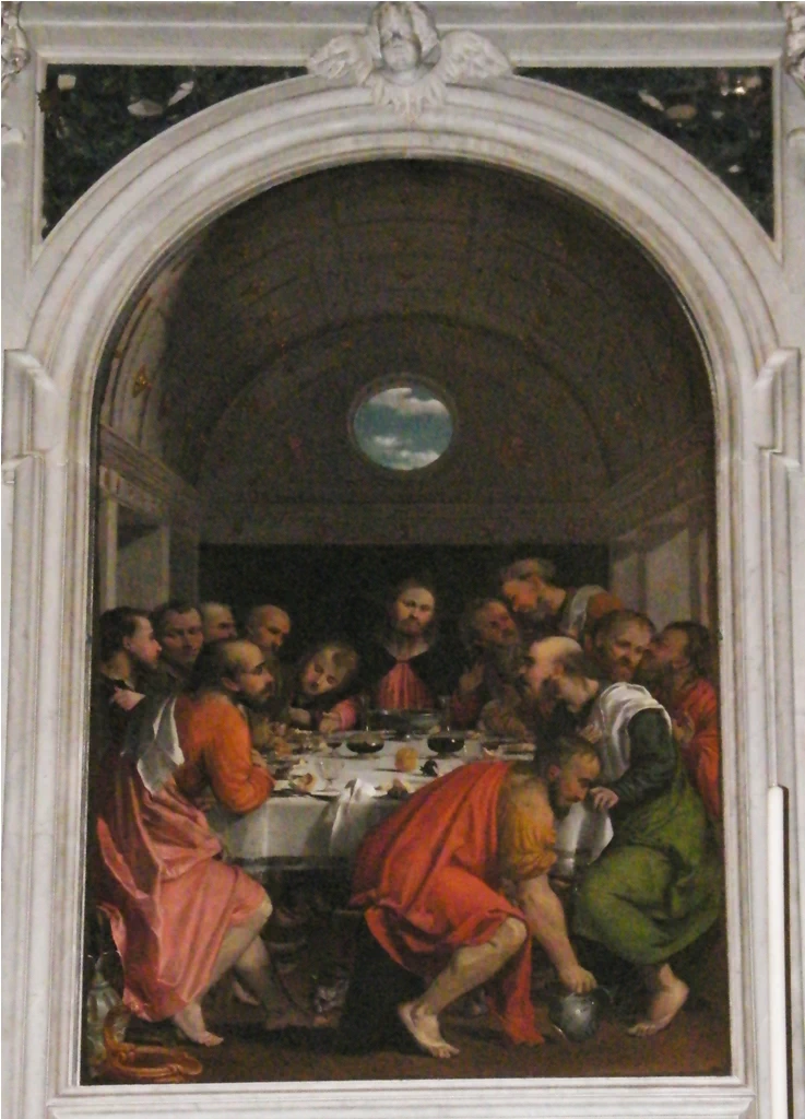 Il Romanino-23-Ultima cena-Duomo di S. Maria Assunta-Montichiari (BS)